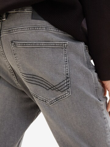 Slimfit Jeans 'Josh' de la TOM TAILOR pe gri