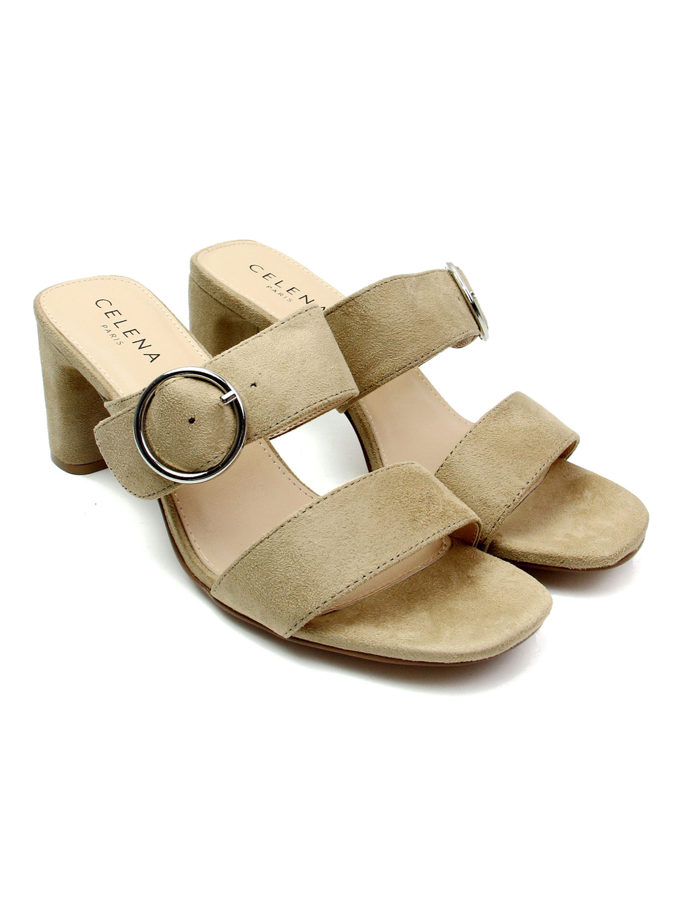 CelenaNatikače s potpeticom 'Cattaleya' - smeđa boja