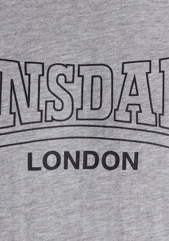 LONSDALE Shirt in Grau