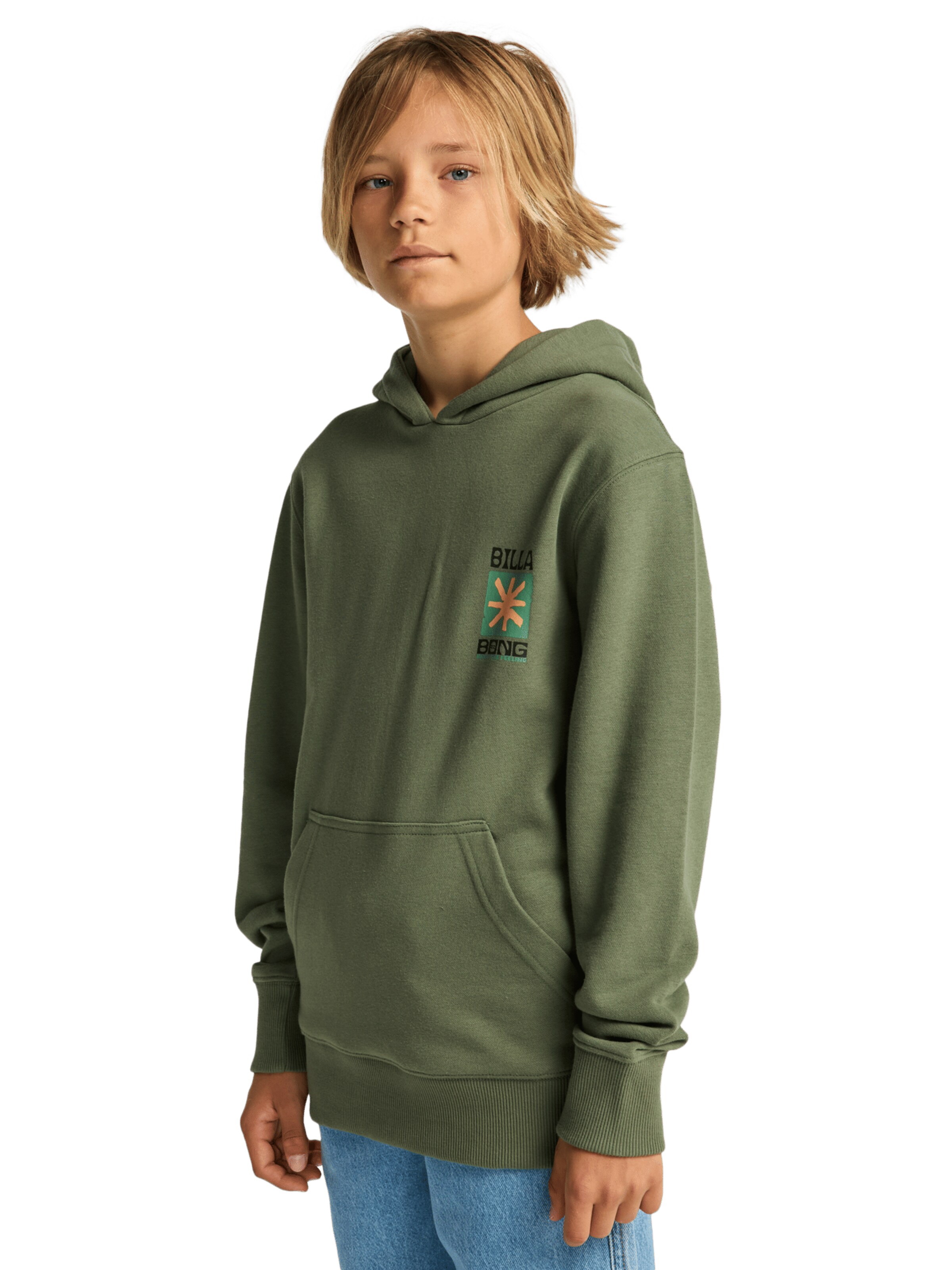 BILLABONG Sweatshirt 'Foundation' in Green