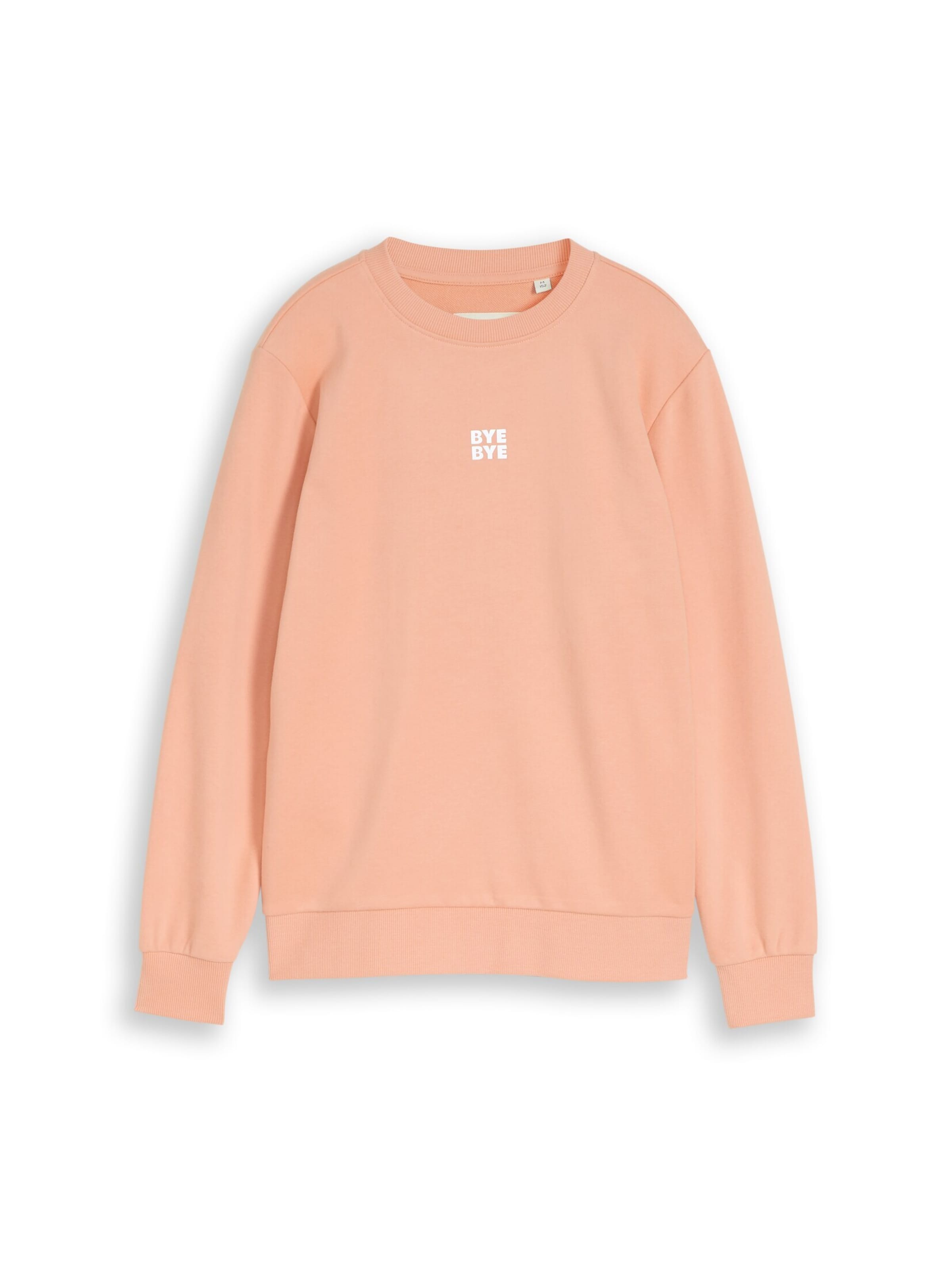 TOM TAILOR Sweatshirt in Orange: Vorderseite