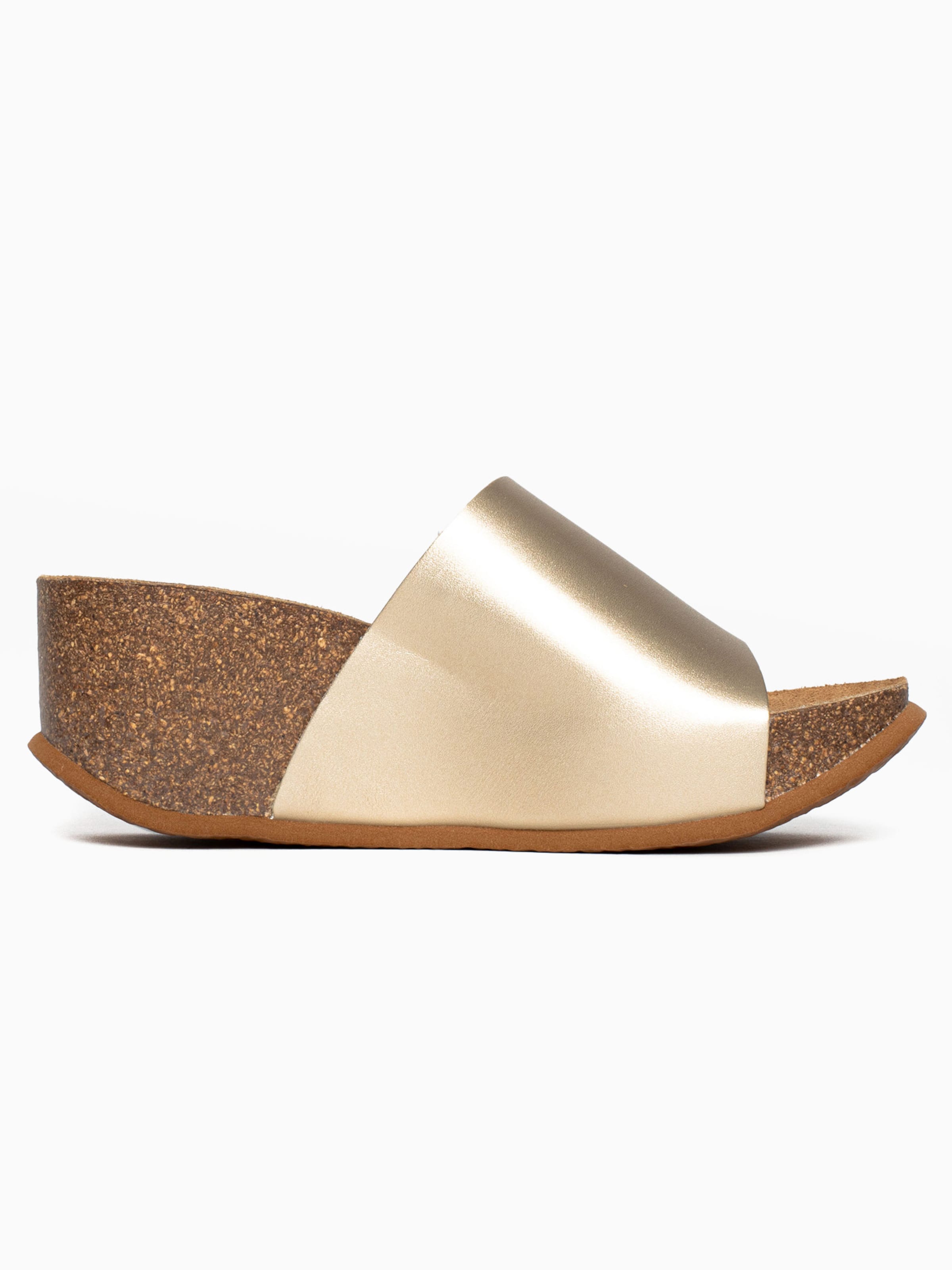 BaytonNatikače s potpeticom 'Fuerte' - zlatna boja