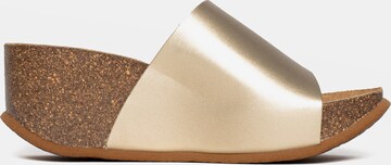 Bayton Pantolette 'Fuerte' in Gold