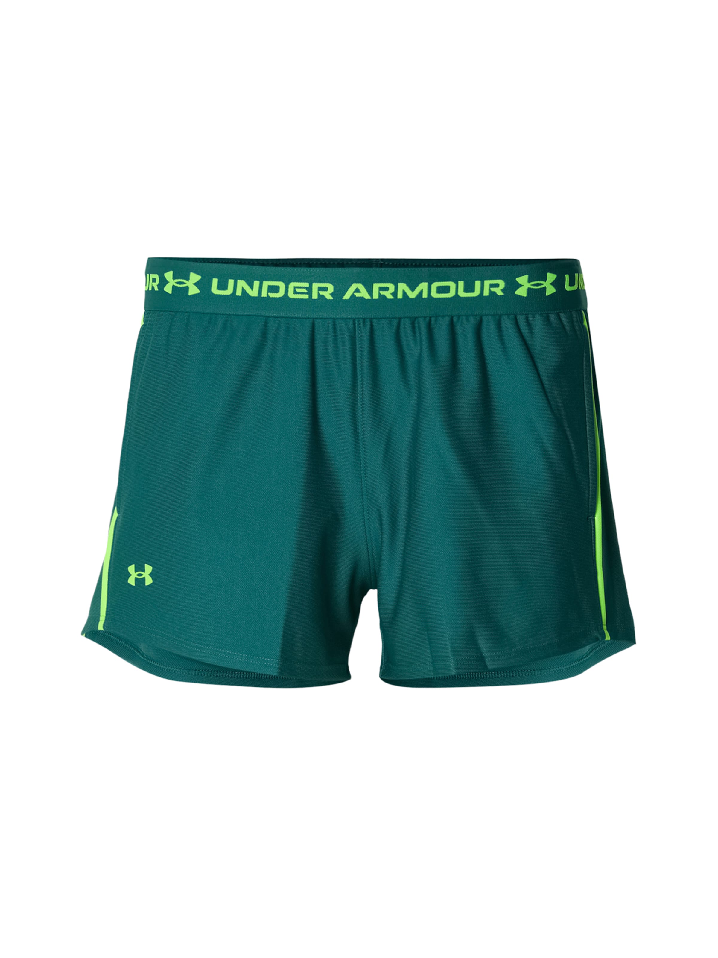 UNDER ARMOUR Спортивные штаны 'Play Up' в Зеленый: спереди