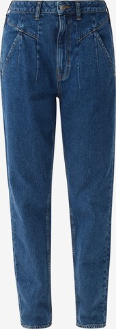 QS Regular Jeans in Blauw: voorkant