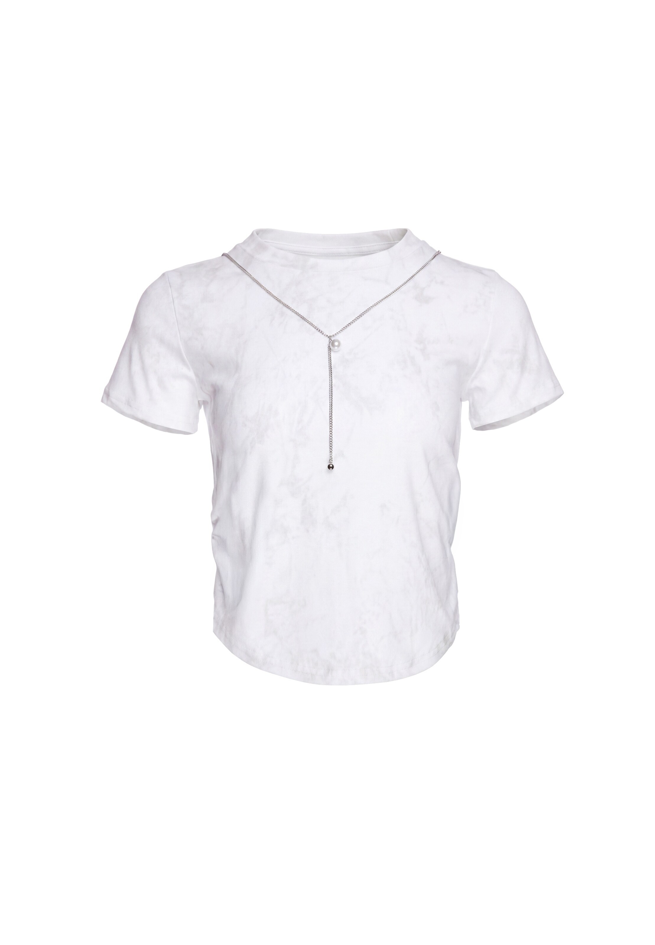 faina - Camiseta 'Glamour' en blanco: frente
