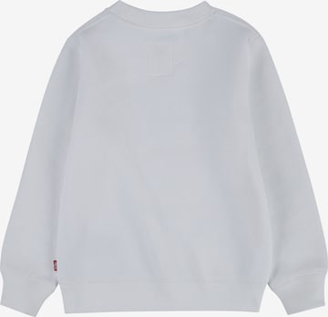 Coupe regular Sweat 'Batwing Crewneck' Levi's Kids en blanc