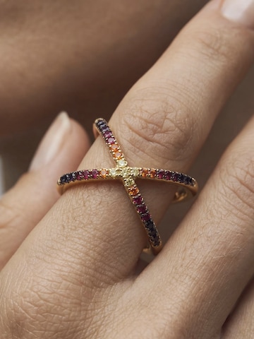 Luxenter Ring 'Zadra' in Mixed colors: front