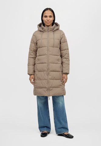 Gap Petite - Sobretudo de inverno em castanho: frente