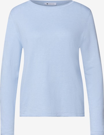 STREET ONE Sweater in Blue: front