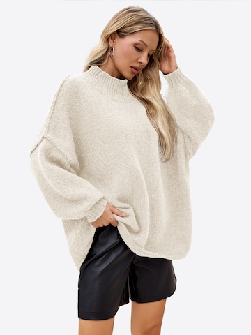 Imily Bela Sweter w kolorze beżowy