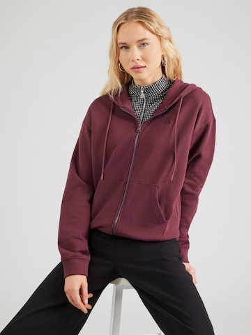 HUGO Кофта на молнии 'Dalfine' в Лиловый: спереди