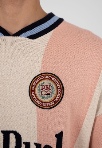 Pullover 'Overdrive' di Prohibited in rosa