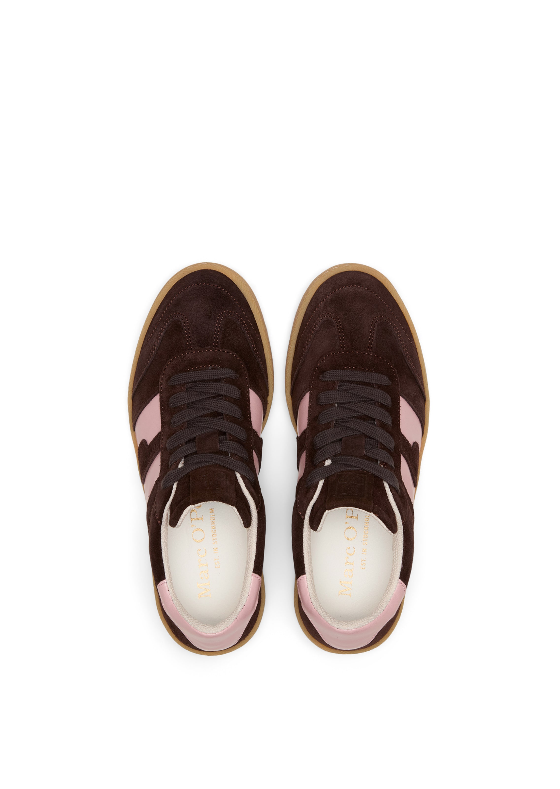 Marc O'Polo Platform trainers 'Court' in Brown