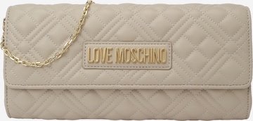 Love Moschino - Bolso de noche en beige: frente