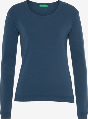 UNITED COLORS OF BENETTON Sweater in Blue: front