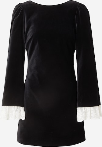 The Kooples - Vestido en negro: frente