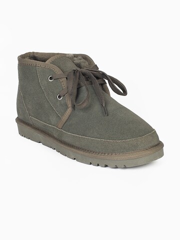 Gooce Lace-up boot 'Condor' in Green