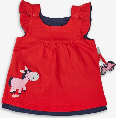 Rochie SIGIKID pe bleumarin / mai multe culori / roși aprins, Vizualizare produs