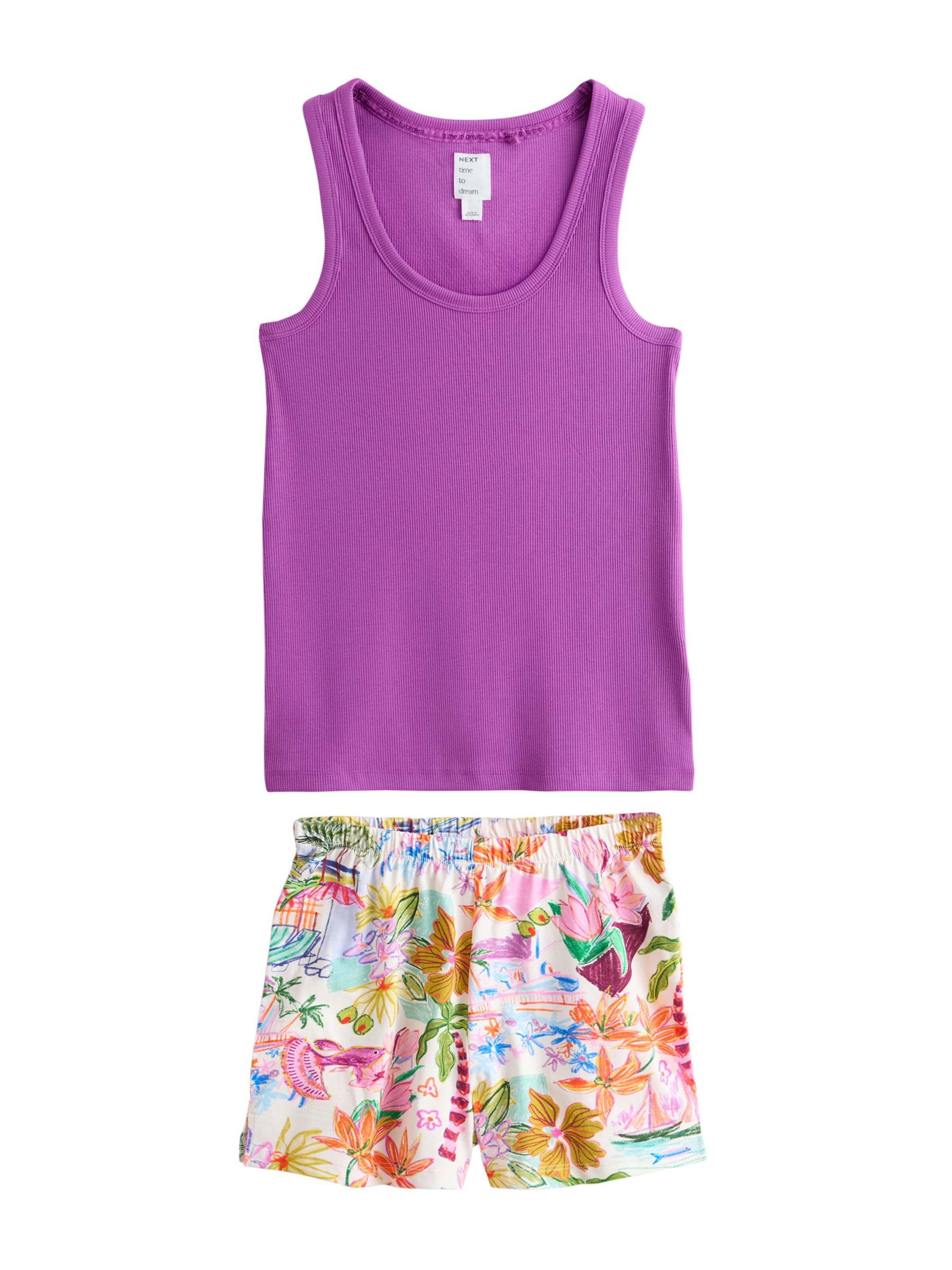 Next Pajama in Purple: front