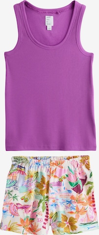 Pyjama Next en violet : devant