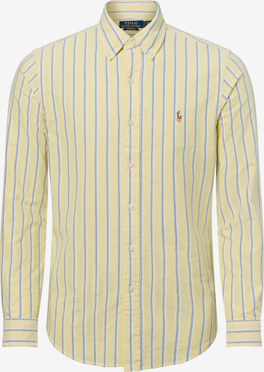 Polo Ralph Lauren Chemise en bleu roi / marron / jaune clair / blanc, Vue avec produit