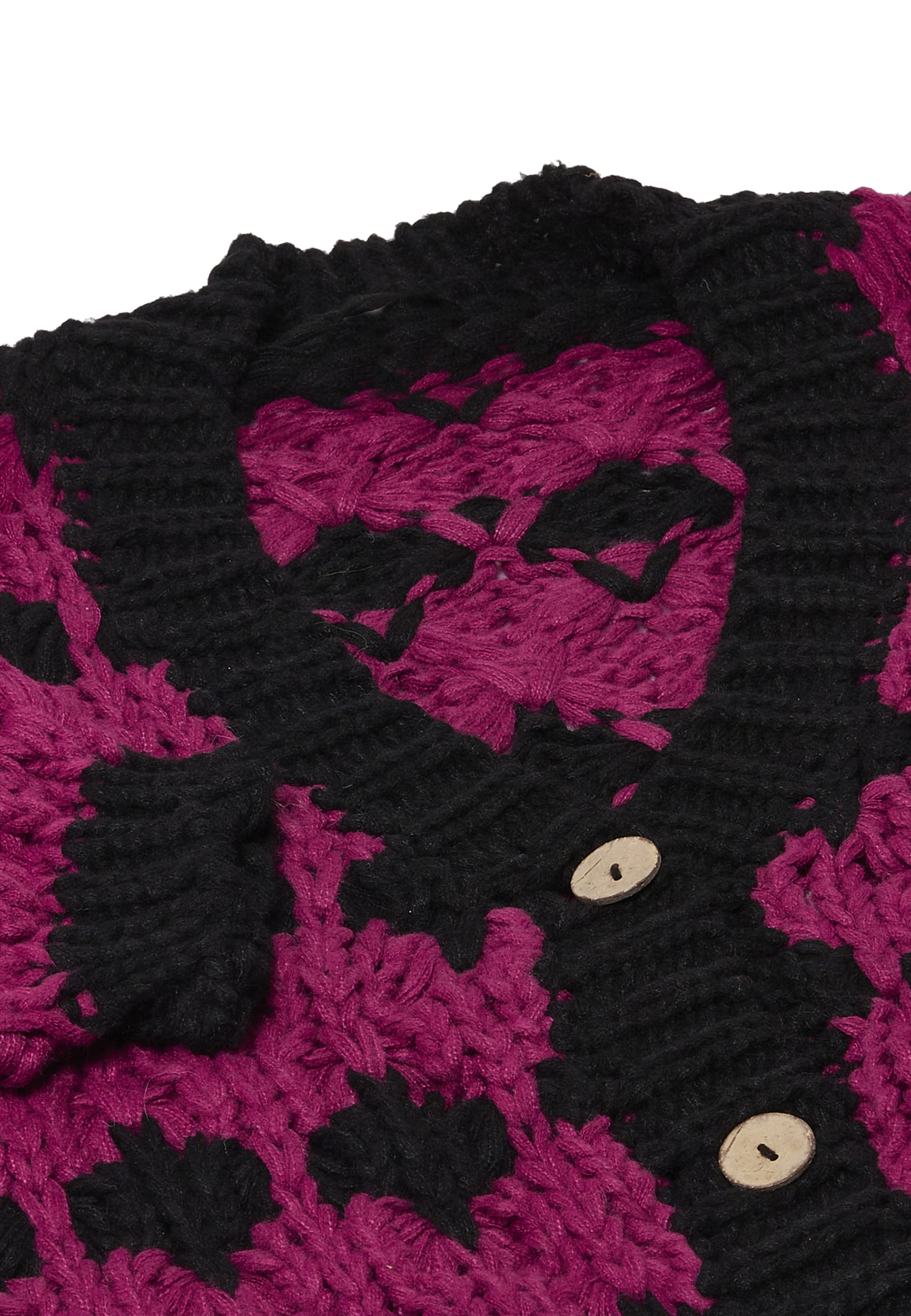 ebeeza Knit Cardigan in Purple