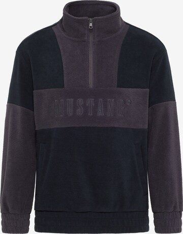 MUSTANG Sweatshirt in Blue: front