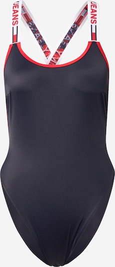 Tommy Hilfiger Underwear Jednodijelni kupaći kostim u tamno plava / vatreno crvena / bijela, Pregled proizvoda