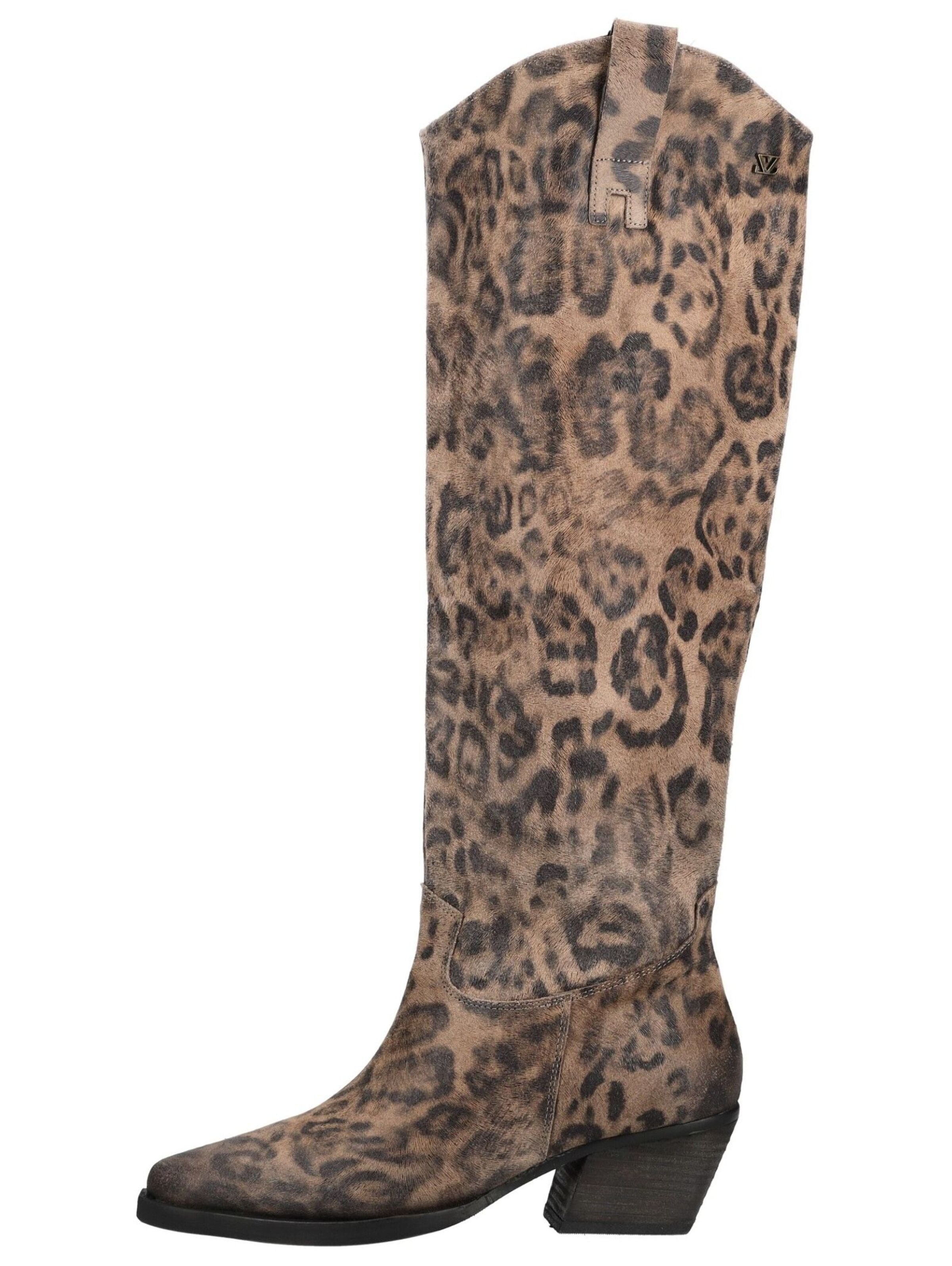 LAZAMANI Cowboy Boots in Brown