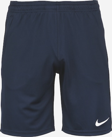 NIKE Workout Pants 'Park 20' in Blue: front
