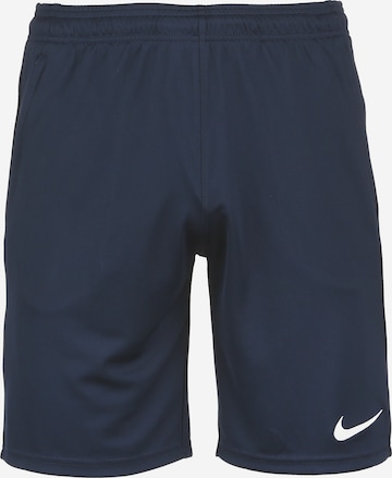 NIKE Regular Workout Pants 'Park 20' in Blue: front