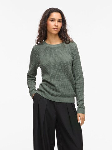VILA Sweater 'DALO' in Green: front