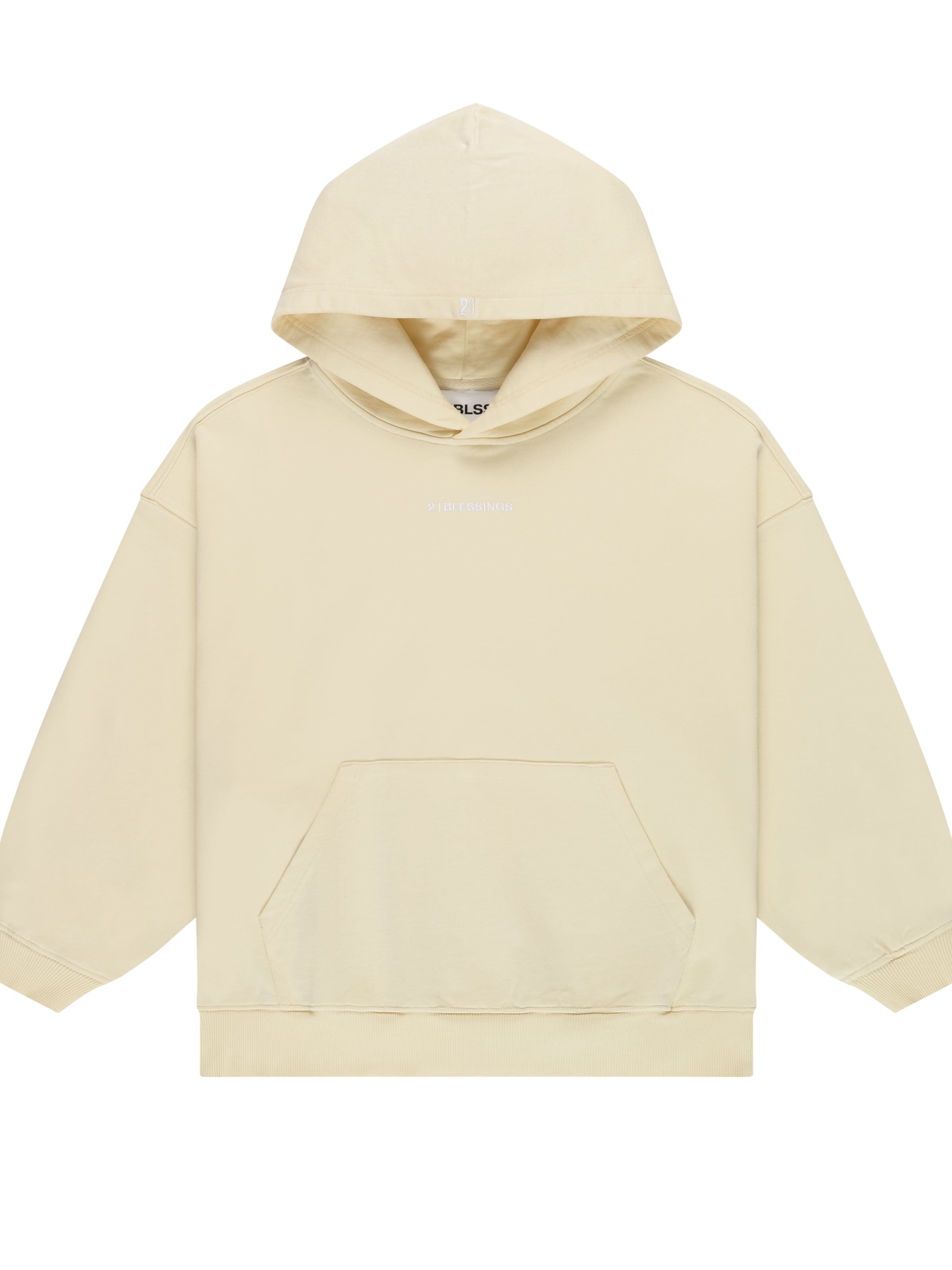 21BLESSINGS Sweatshirt 'PLAINZ' in Yellow: front