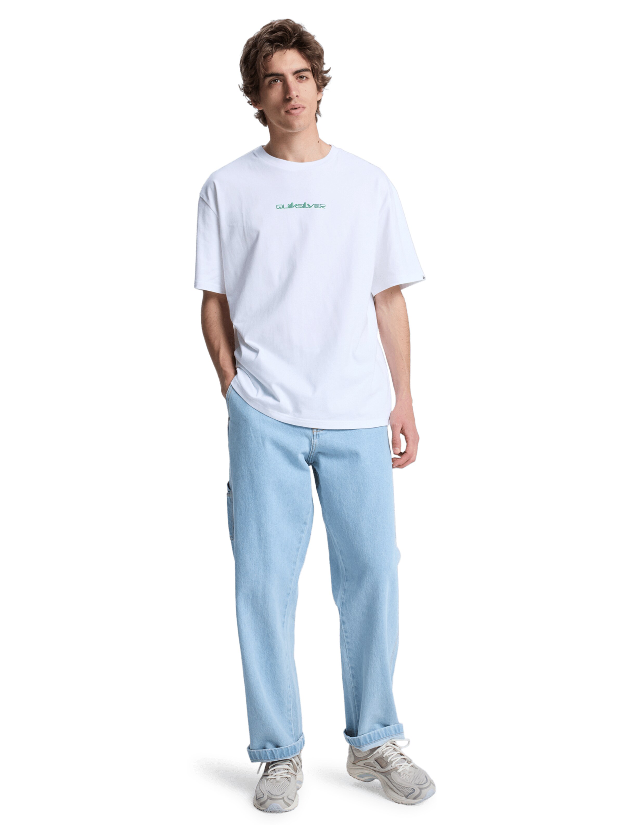 QUIKSILVER T-Shirt in Weiß