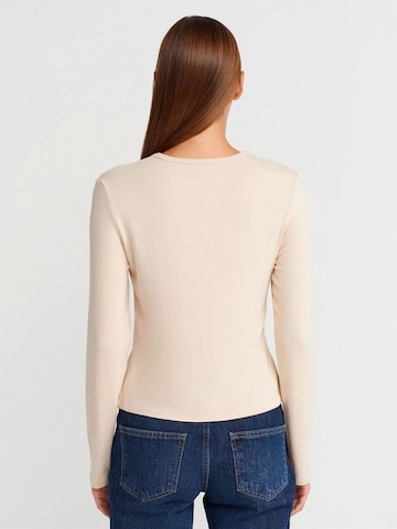 Cardigan Dilvin en beige