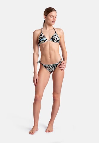 ARENA Triangel Bikini 'WATER PRINT' i svart