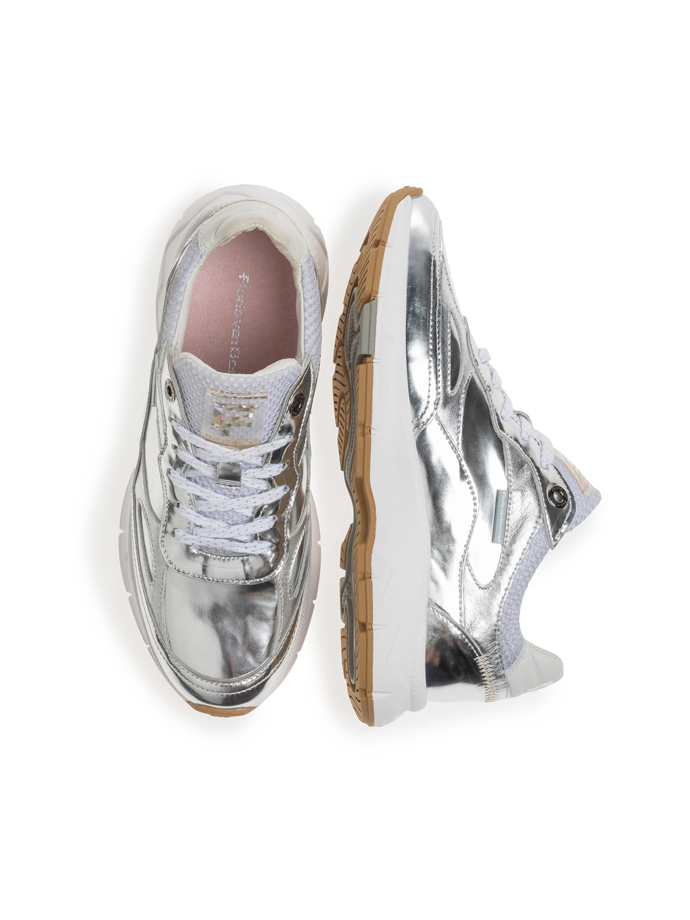 Floris van Bommel Sneaker 'Daysi 01' in Silber