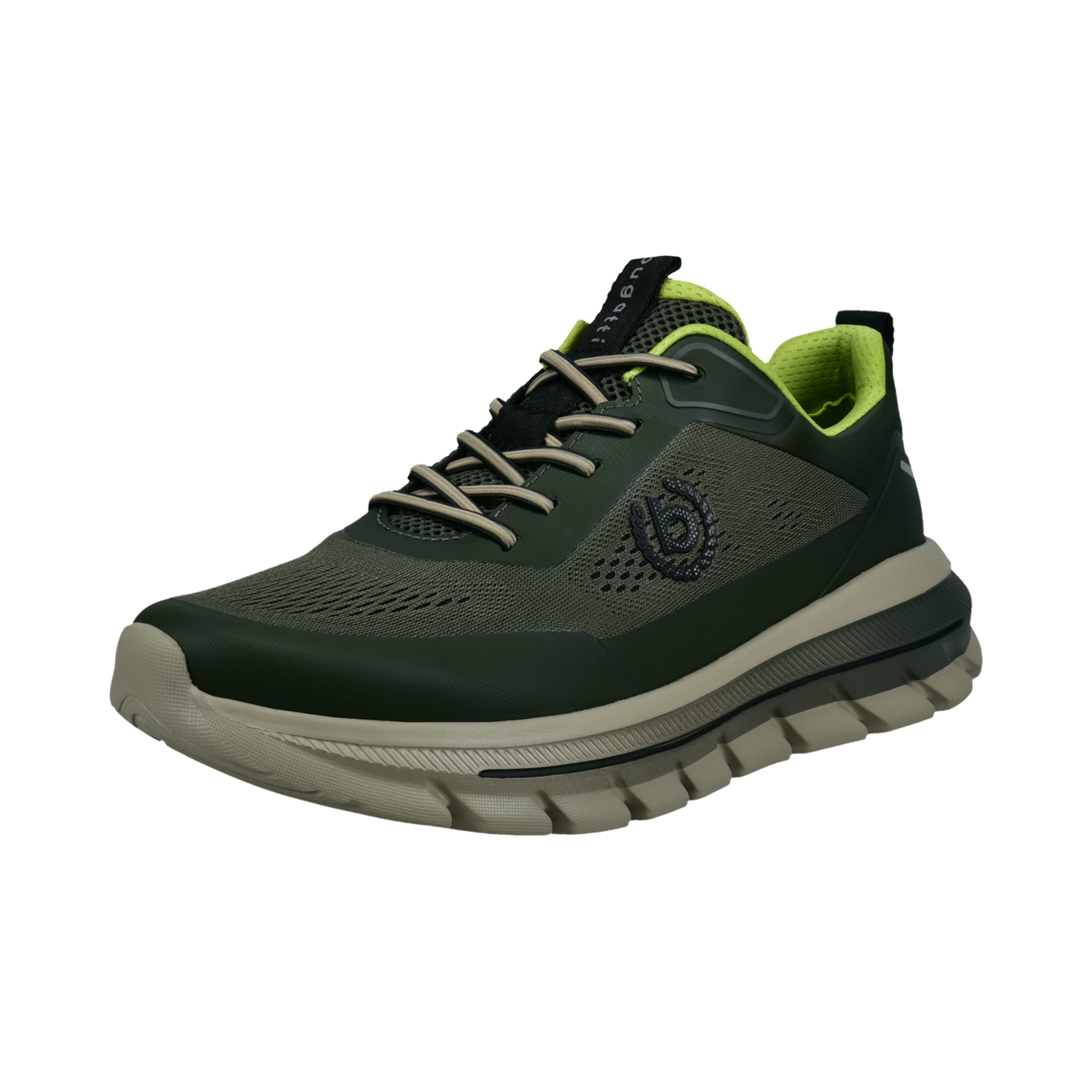 bugatti - Zapatillas deportivas bajas en verde: frente