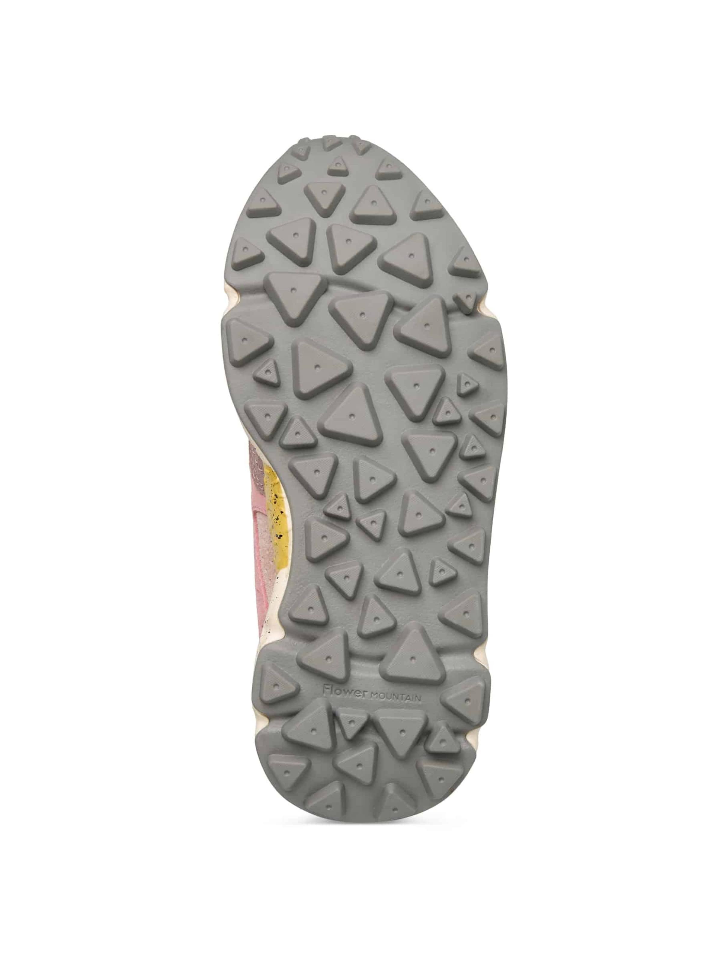 Flower Mountain Lace-Up Shoes 'YAMANO 3 WOMAN' in Pink: front