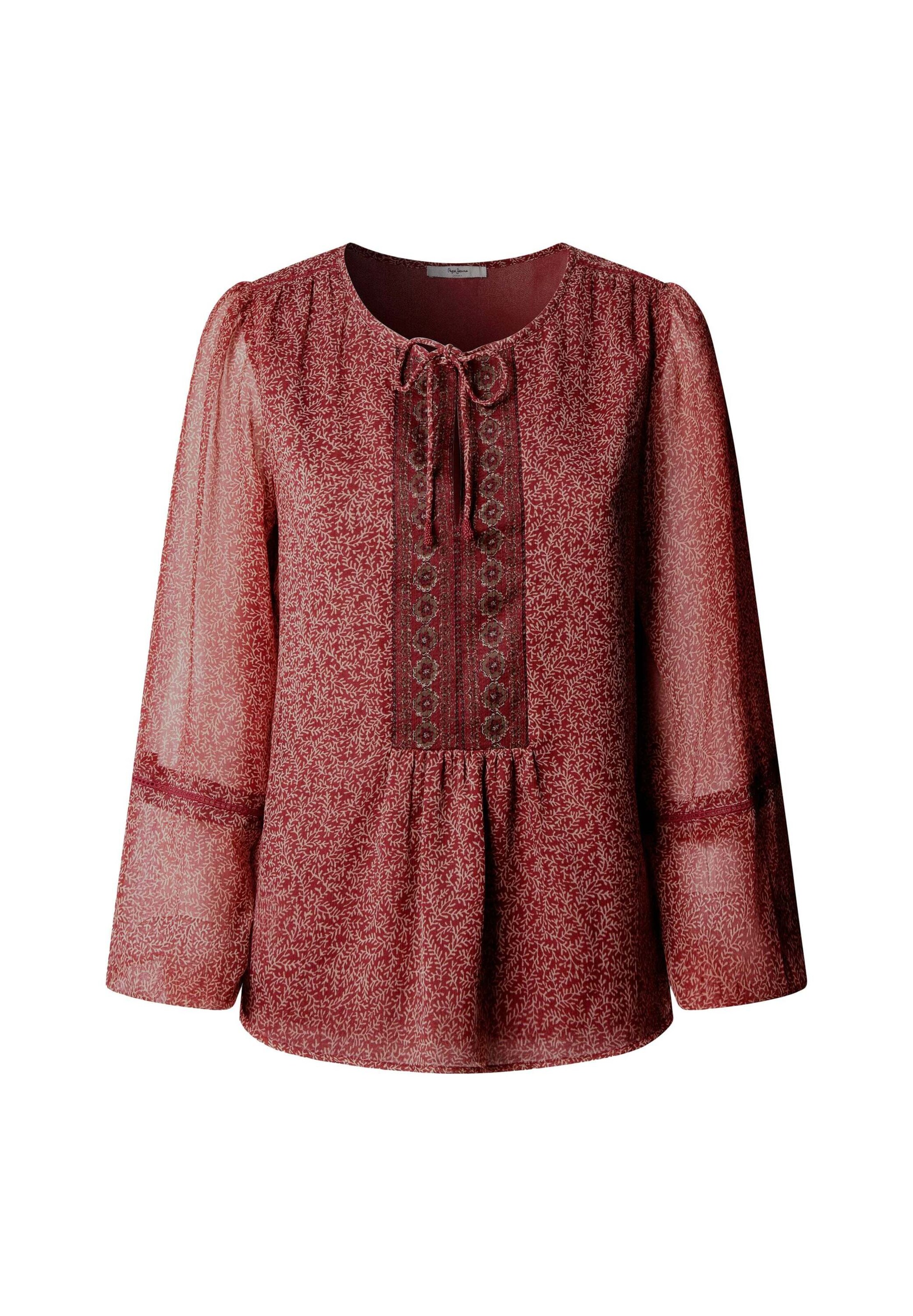 Pepe Jeans Bluse 'Hista' in Rot: Vorderseite