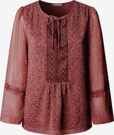 Camicia da donna 'Hista' in L Pepe Jeans di colore marrone / rosso scuro / offwhite, Visualizzazione prodotti
