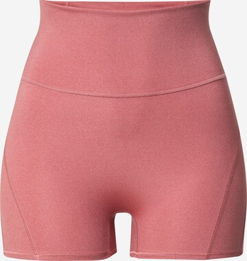ADIDAS SPORTSWEAR Скинни Спортивные штаны 'Studio Luxe Fire Super-High-Waisted' в Ярко-розовый: спереди