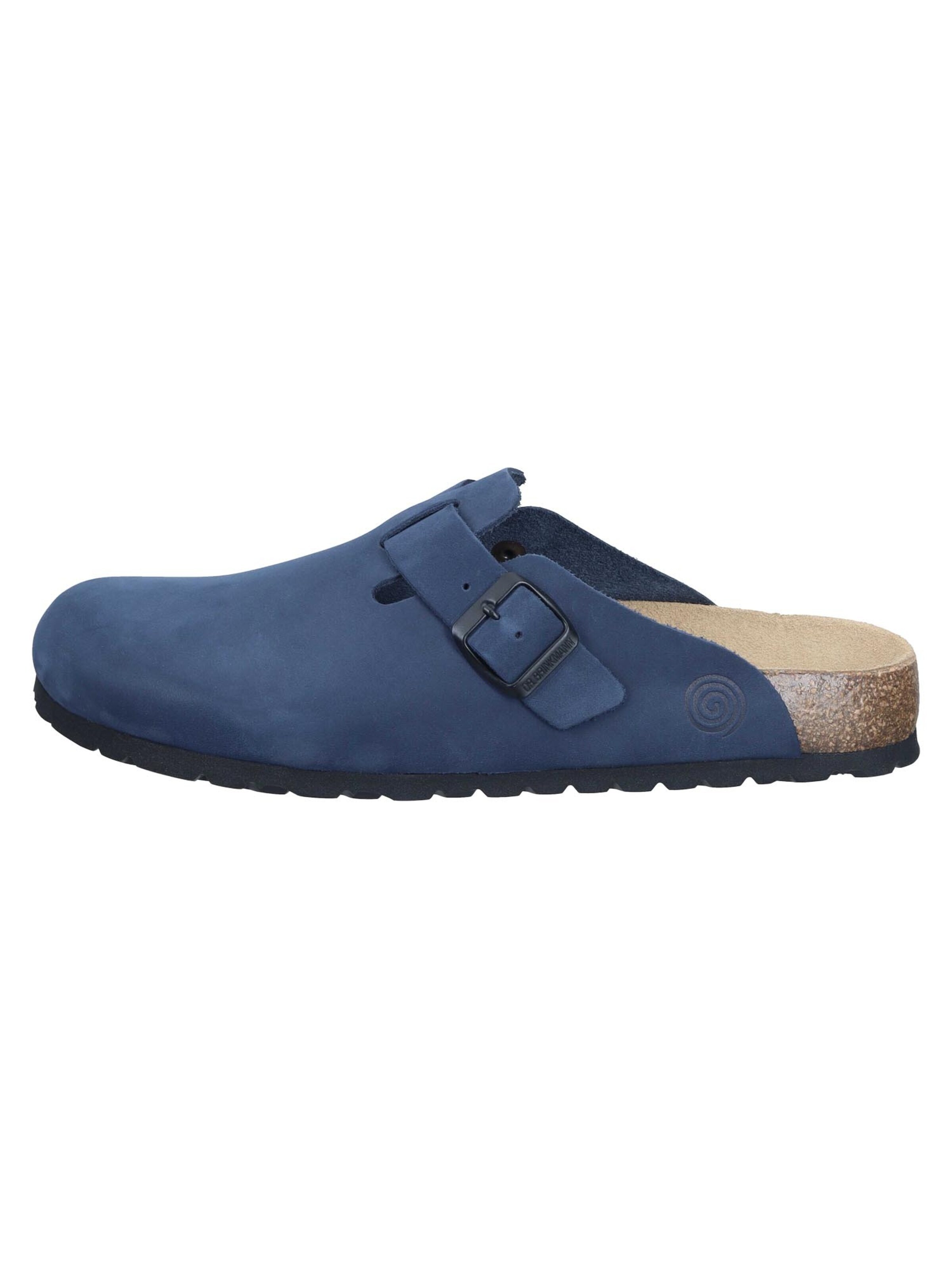 DR. BRINKMANN Clogs 'Nerpio'‌‌‌ in Blau: Vorderseite