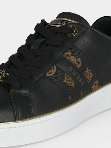 GUESS - Zapatillas deportivas bajas 'Barlie' en negro