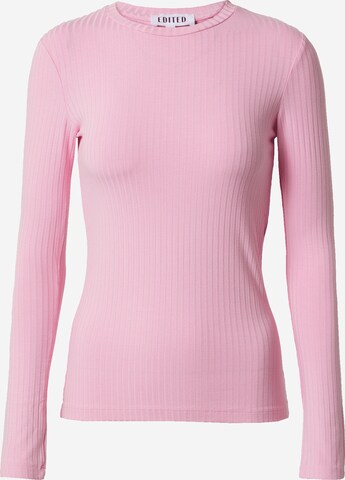 EDITED Shirt 'Ginger' in Pink: front