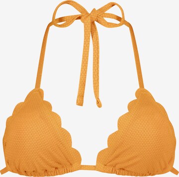 Hunkemöller Triangel Bikinitop in Orange: predná strana