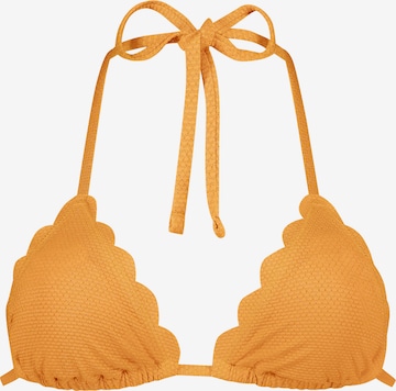 Hunkemöller Triangel Bikinitop in Orange: predná strana