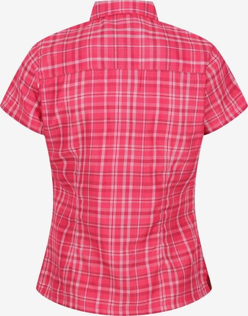 REGATTA Athletic Button Up Shirt 'Mindano VII' in Pink