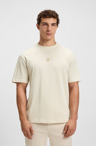 BOSS Shirt 'Tee Future' in Beige: front